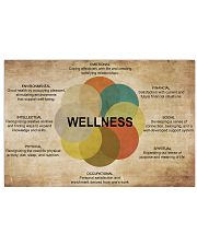 Social Worker Wellness 17x11 Poster front
