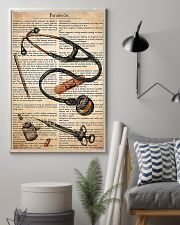 Paramedic Text 11x17 Poster lifestyle-poster-1