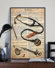 Paramedic Text 11x17 Poster lifestyle-poster-2