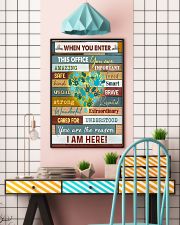 Massage Therapist When you enter this office 11x17 Poster lifestyle-poster-6
