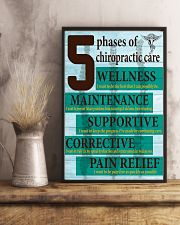 Chiropractor - 5 phases of chiropractic care 11x17 Poster lifestyle-poster-3
