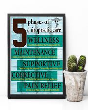 Chiropractor - 5 phases of chiropractic care 11x17 Poster lifestyle-poster-8