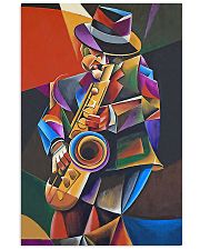 Saxophone Art Man 11x17 Poster front
