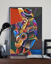Saxophone Art Man 11x17 Poster lifestyle-poster-2