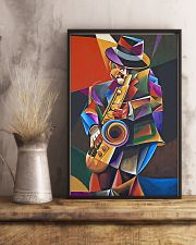 Saxophone Art Man 11x17 Poster lifestyle-poster-3