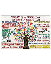 Social Worker Today Is A Good Day 17x11 Poster front