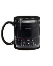 Photographer Red And White Numbers Mug back