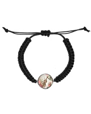Viola Flower Cord Circle Bracelet thumbnail
