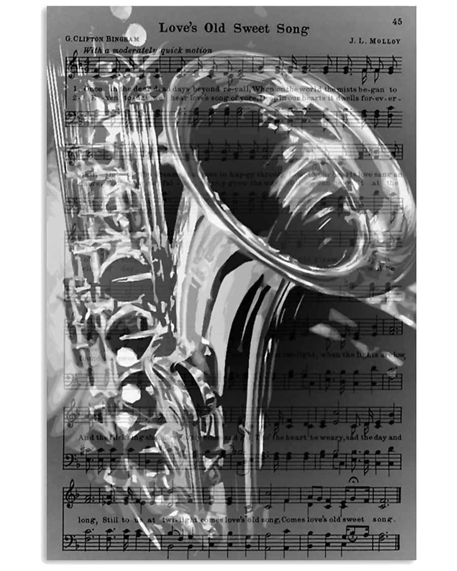 Saxophone - Love's Old Sweet Song 11x17 Poster