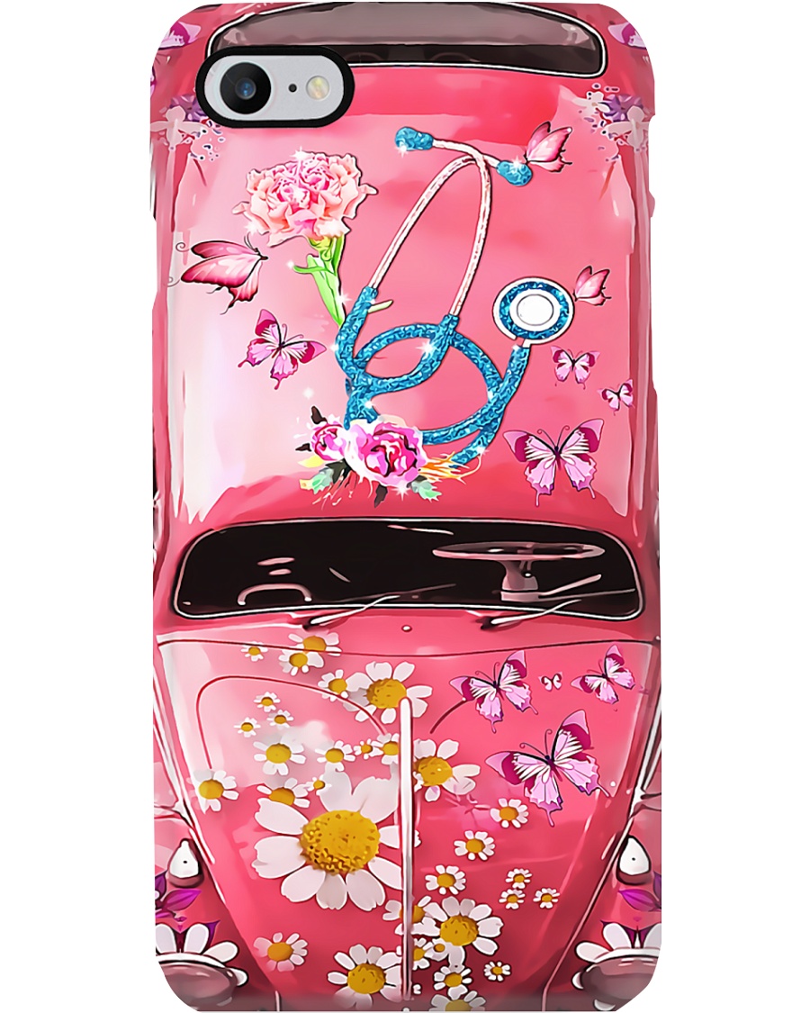 Cardiologist Pink Car Phone Case