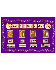 Teacher Music Is A Piece Of Cake 17x11 Poster front