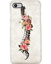 Chiropractor Floral Spine Phone Case i-phone-7-case