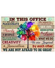 We Are Not Afraid To Be Great 17x11 Poster front
