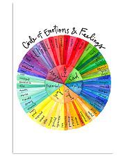 Social Worker Circle Of Emotions And Feelings 11x17 Poster front