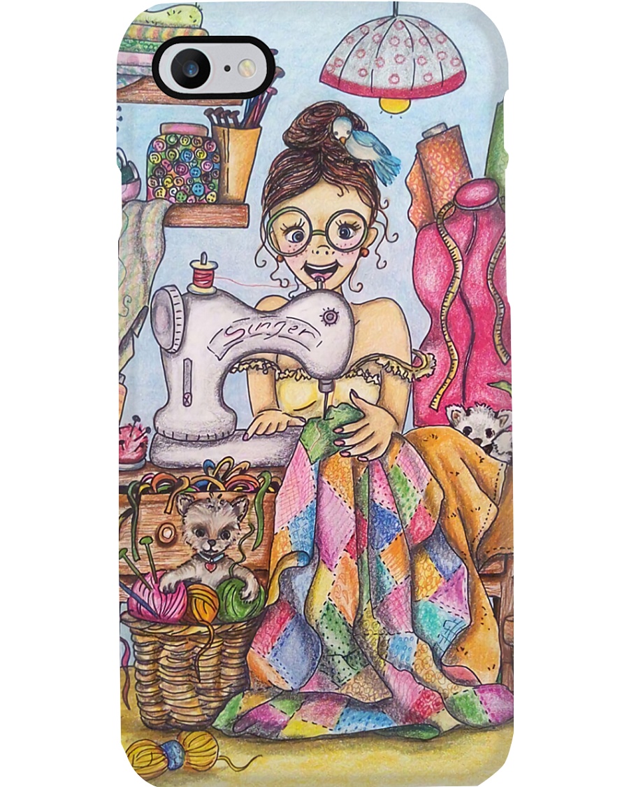 Girl's Sewing Room Phone Case