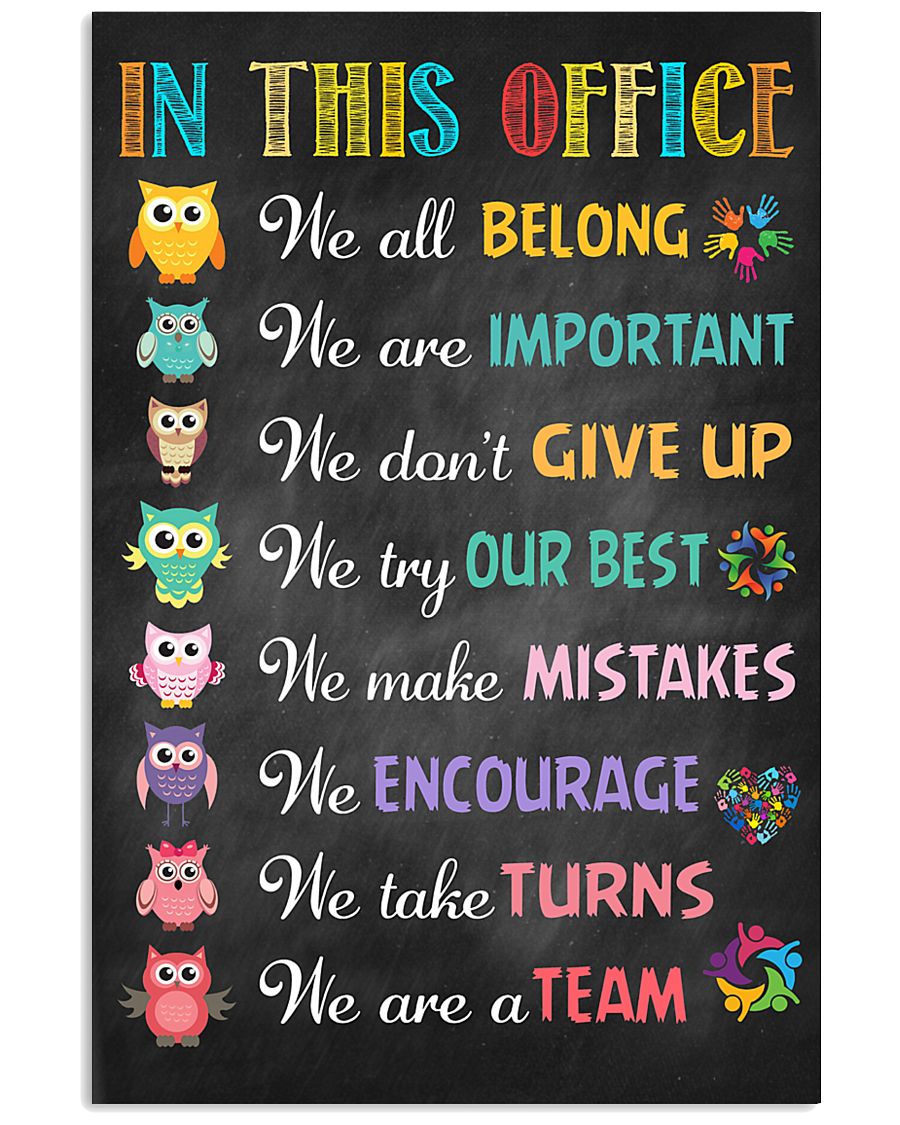 Social Worker In this office 11x17 Poster