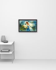 Horse Girl Art 17x11 Poster poster-landscape-17x11-lifestyle-04