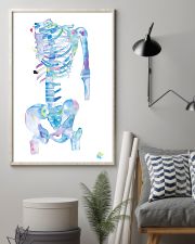 Physical Therapist Skeleton Art 11x17 Poster lifestyle-poster-1