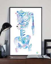 Physical Therapist Skeleton Art 11x17 Poster lifestyle-poster-2