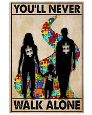 Autism You Never Walk Alone 11x17 Poster front