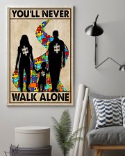 Autism You Never Walk Alone 11x17 Poster lifestyle-poster-1