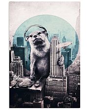 Otter in the city 11x17 Poster front