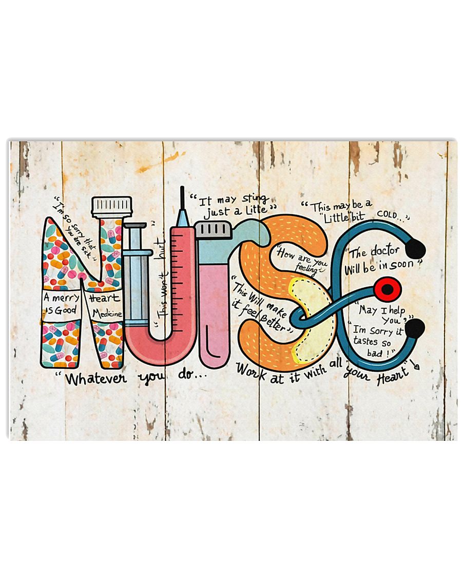Nurse Whatever you do 17x11 Poster