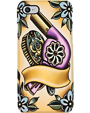 Hairdresser Vintage Pattern Hairdryer Phone Case i-phone-7-case