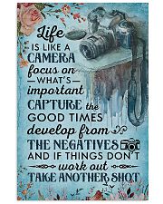 Photographer Life Is Like A Camera 11x17 Poster front