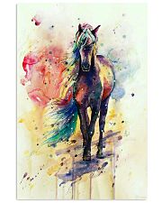 Horse Girl - Colorful Horse 11x17 Poster front