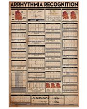 Paramedic Arrhythmia Recognition 24x36 Poster front