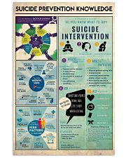 Suicide Prevention Knowledge 11x17 Poster front