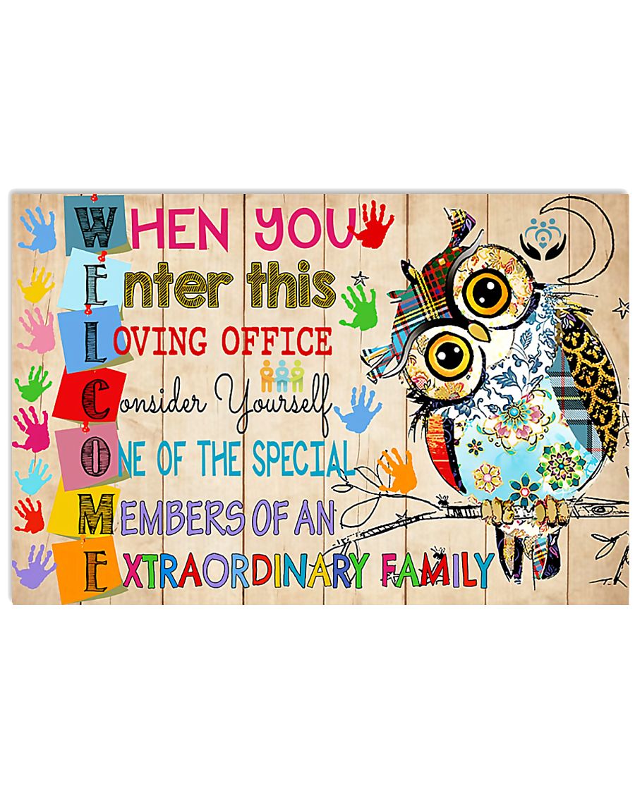 Social Worker welcome 17x11 Poster