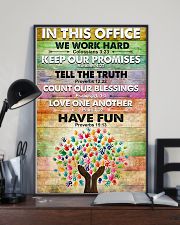 Occupational Therapist In This Office We Work Hard 11x17 Poster lifestyle-poster-2