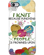 Crochet and Knitting I Knit Funny Phone Case i-phone-7-case