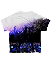 DJ In the crowd All-over T-Shirt back