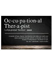 Occupational Therapist Definition 17x11 Poster front