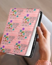 Social Worker Gift Medium - Leather Notebook aos-medium-leather-notebook-lifestyle-front-05