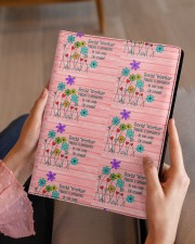 Social Worker Gift Medium - Leather Notebook aos-medium-leather-notebook-lifestyle-front-07