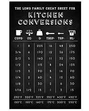 Baker Kitchen conversions 16x24 Poster front