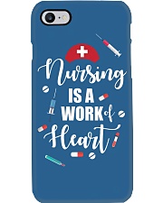 Nurse Nursing Is A Work Of Heart Phone Case i-phone-7-case
