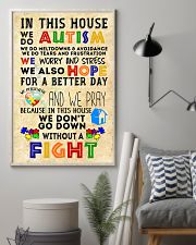 Autism Awareness In this house We do Autism Poster 24x36 Poster lifestyle-poster-1