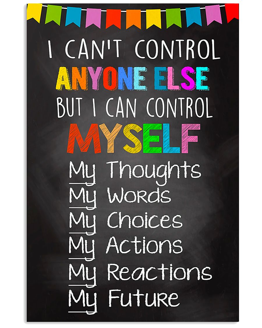 Teacher I Can Control Myself 11x17 Poster