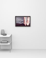 Ballet - Dance can only hurt your feet 17x11 Poster poster-landscape-17x11-lifestyle-04