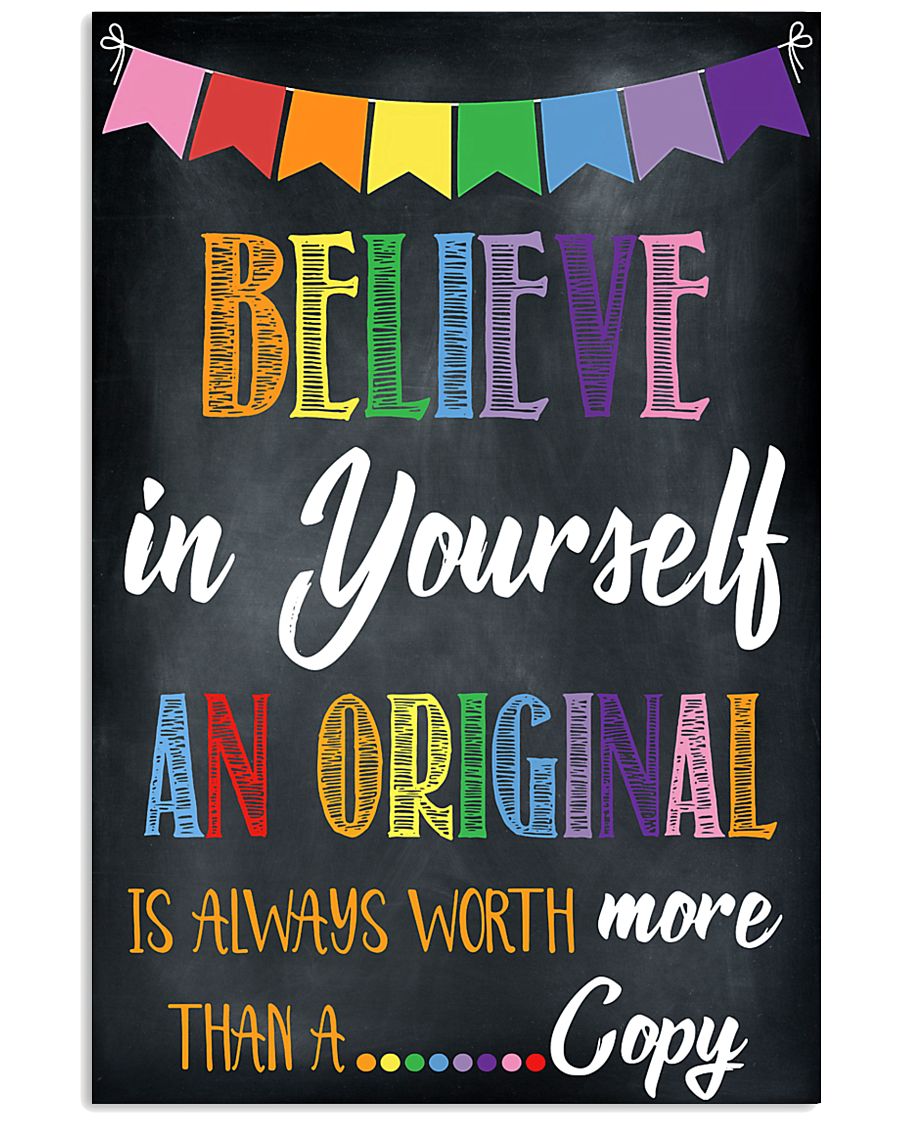 Social Worker Believe In Yourself 11x17 Poster
