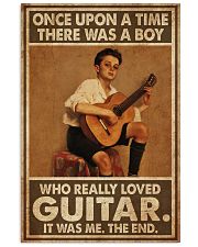 Boy Loved Guitar 11x17 Poster front