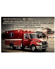 Paramedic While On This Ride Called Life 17x11 Poster front