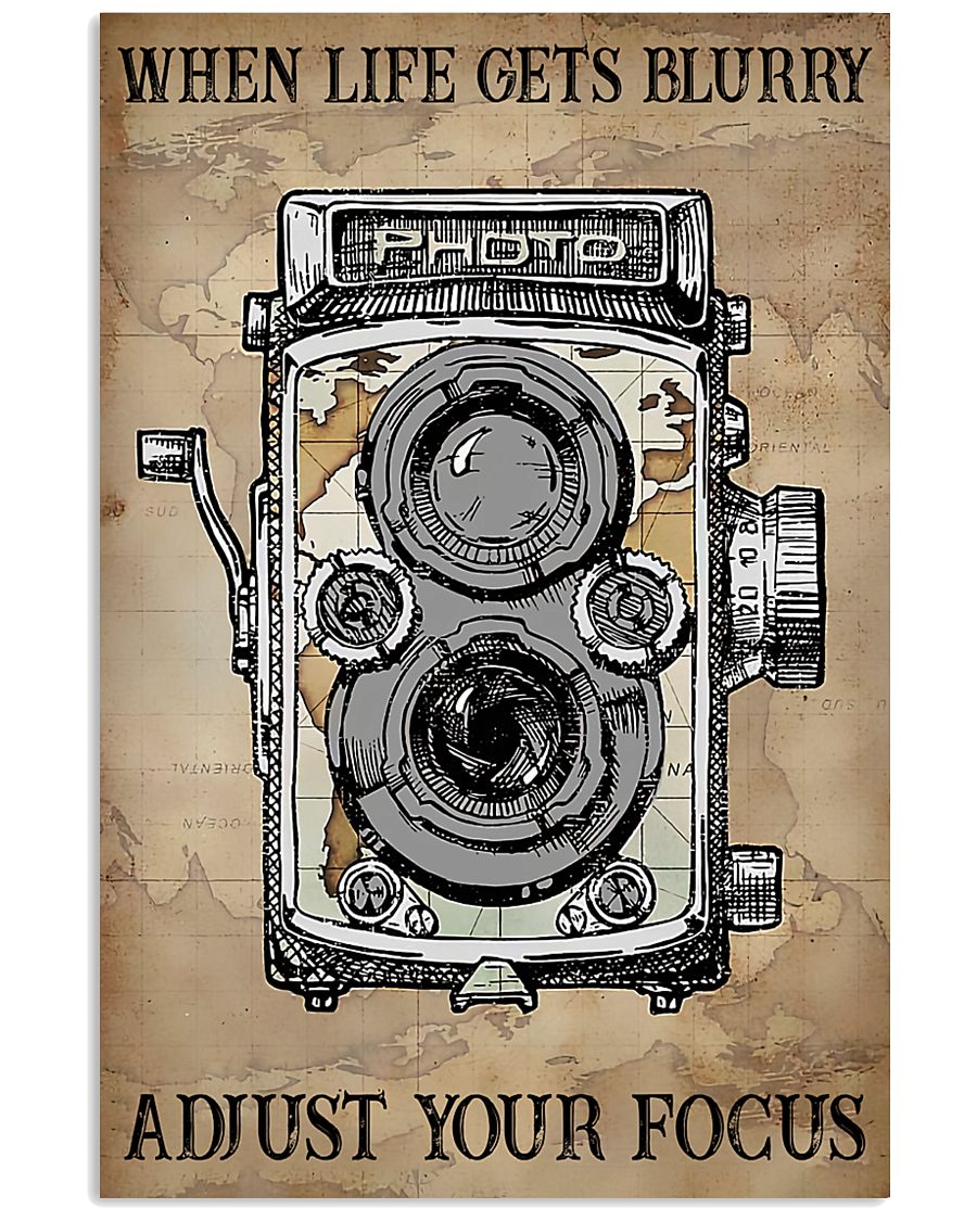 Photogreapher Adjust Your Focus 11x17 Poster