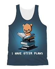 I have otter plans All-over Unisex Tank thumbnail