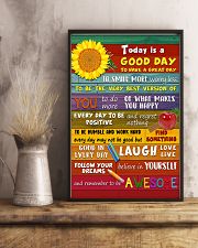 Teacher Today Is A Good Day 11x17 Poster lifestyle-poster-3